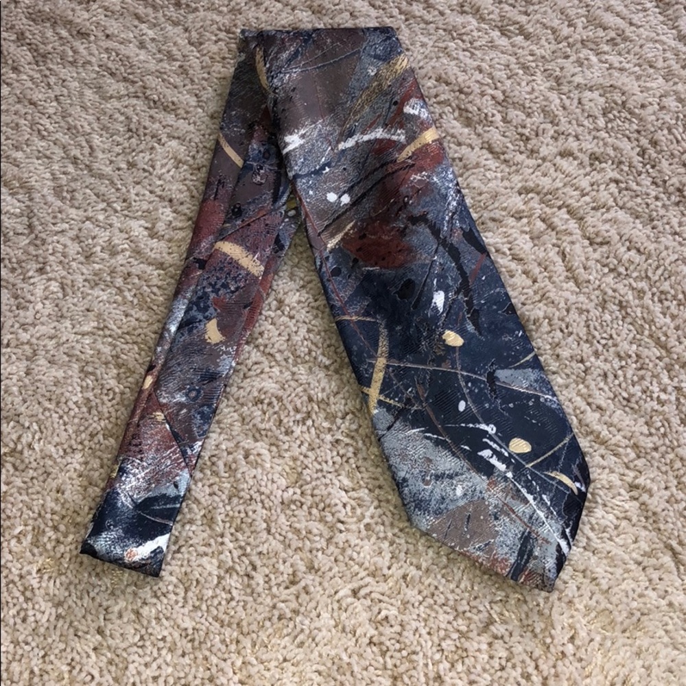 Buckingham Tie - Blue / Cream / Tan